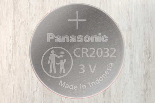Panasonic CR2032 3V Button Battery – Premium Lithium Cell Pack of 5 3