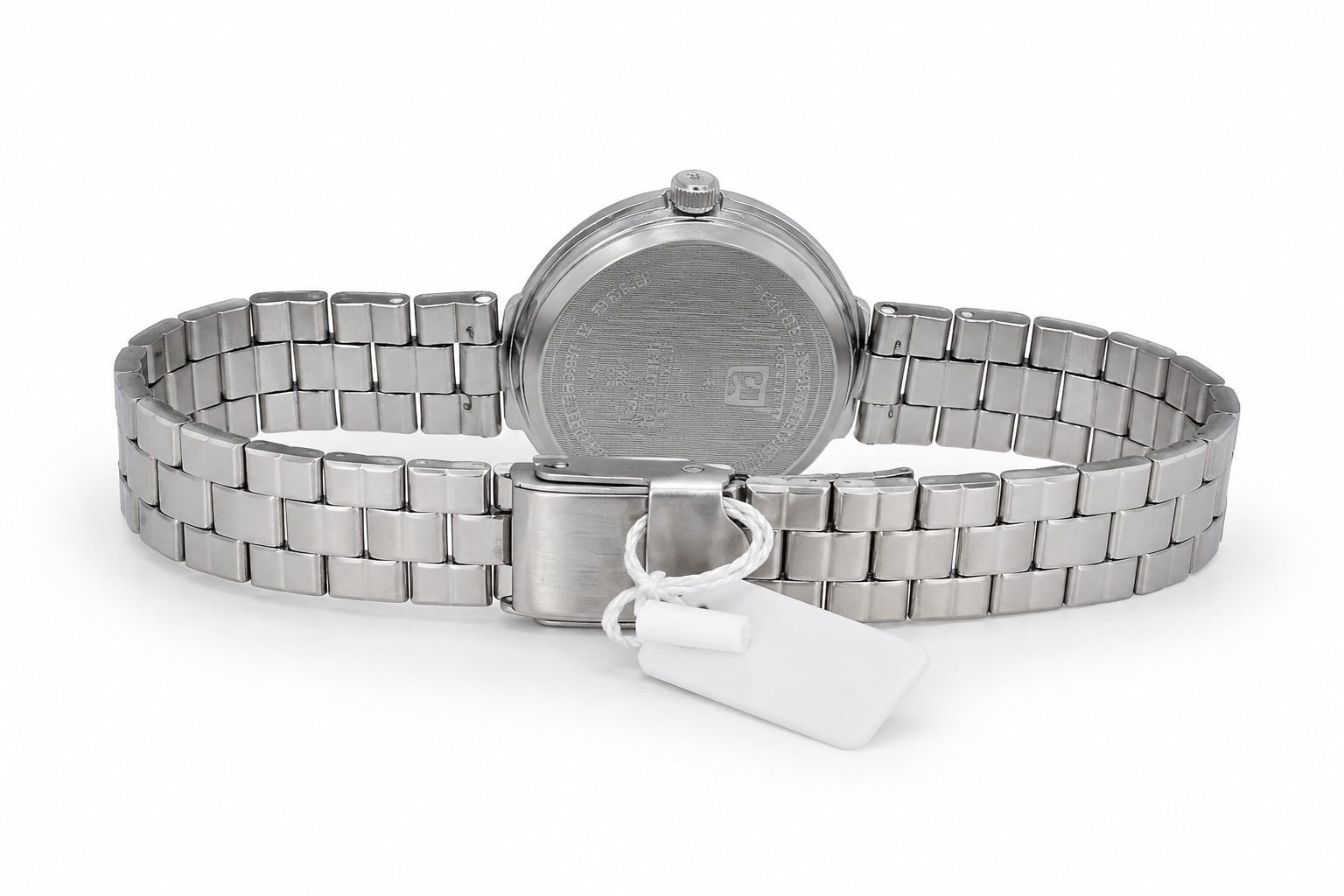 Ladies Stainless Steel Wrist Watch with Brown Dial – Quartz Analog Watch 3